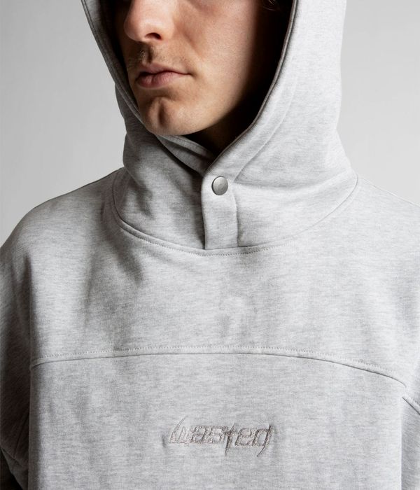 Wasted Paris Switchblade Boxy Hoodie (ash grey)