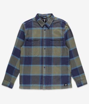 Vans Larkspur Plaid Camicia (grape leaf parisian night)