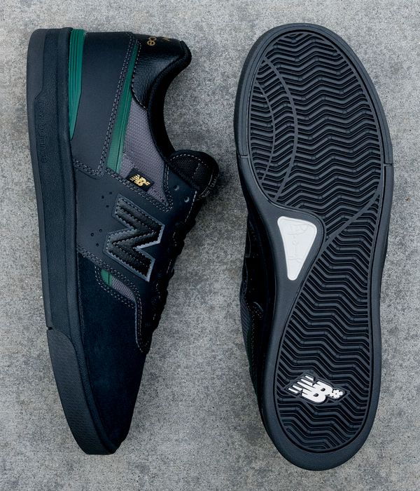 New Balance Numeric 306 Shoes (black nightwatch green)