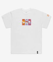 Girl x Hello Kitty & Friends Triple Kitty Camiseta (white)