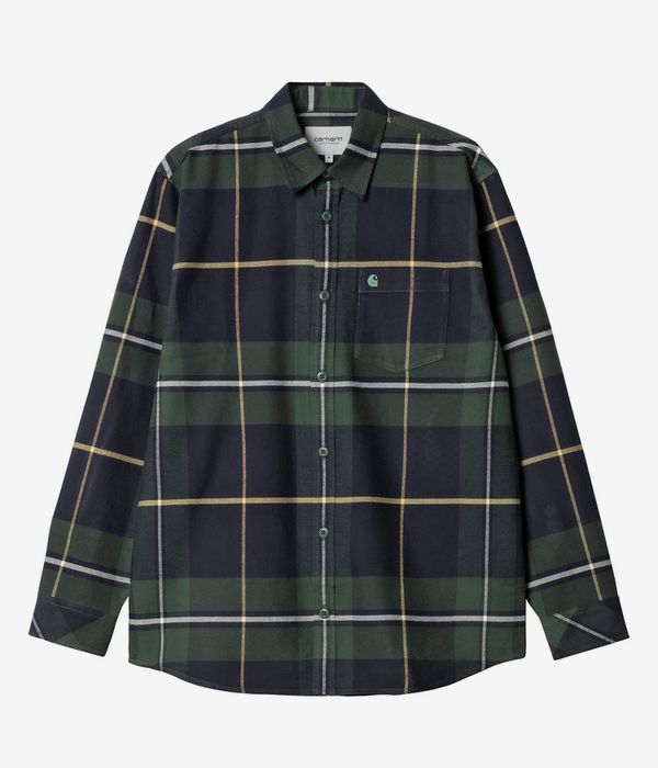 Carhartt WIP Garnett Hemd (check sycamore tree)