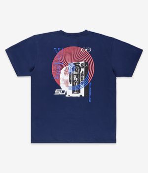 skatedeluxe Robot Organic T-Shirty (navy)