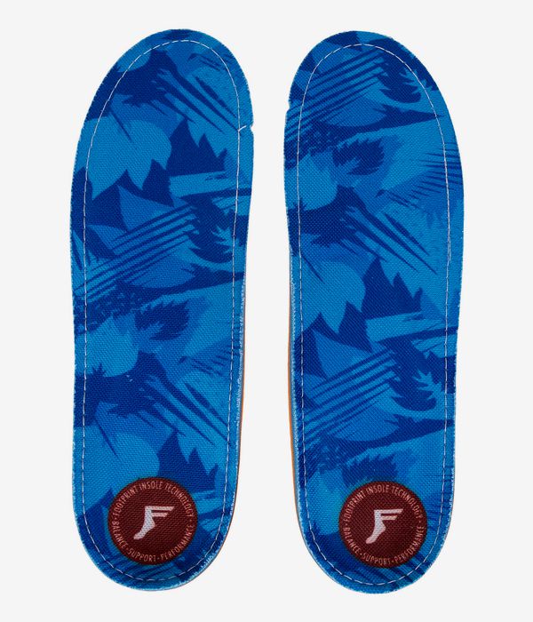 Footprint Camo King Foam Orthotics Low Plantilla (blue)