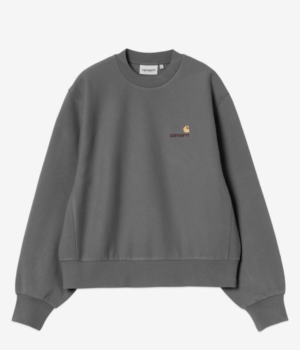 Carhartt WIP W' American Script Sweatshirt women (porphyry)