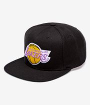 Mitchell & Ness Los Angeles Lakers Snapback Cappellino (black)