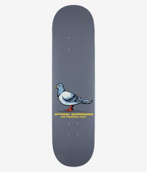 Anti Hero Team Pigeon 8.25" Skateboard Deck (grey)