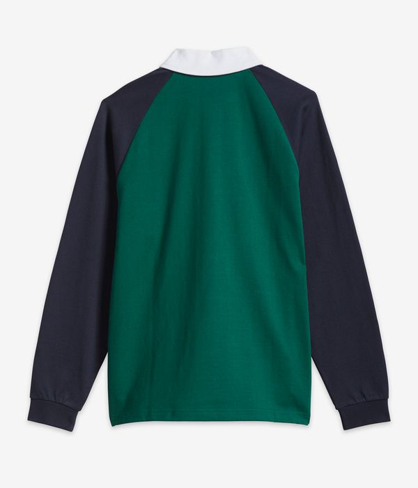 adidas Tyshawn Rugby Sweatshirt (collegiate green legend ink)