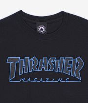 Thrasher Outlined T-Shirty (black black)