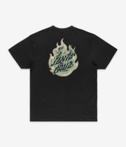Santa Cruz Ultimate Flame Dot T-Shirty (black)