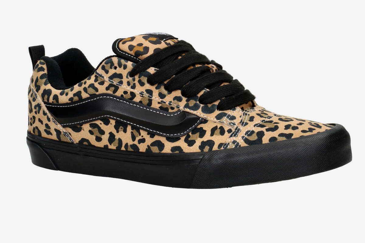 Black cheetah vans shop