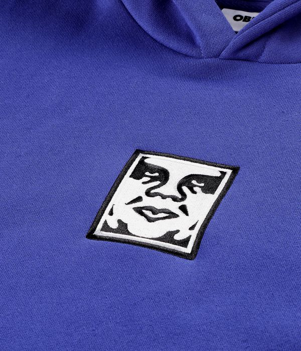 Obey Icon Extra Heavy II Hoodie (dazzling blue)