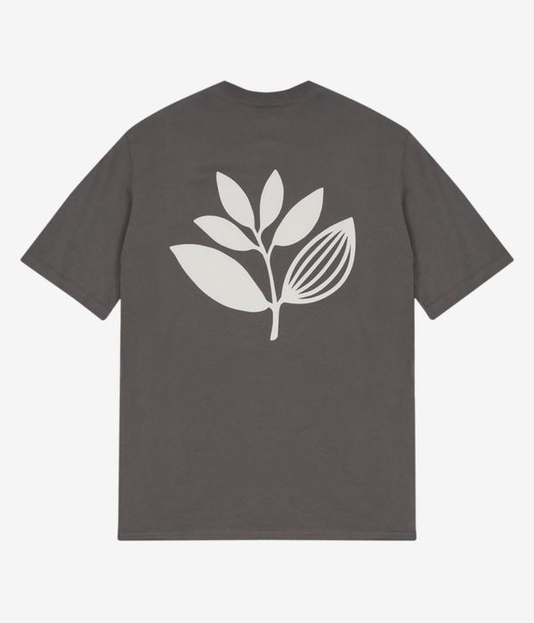 Magenta Plant T-Shirt (graphite)