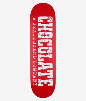 Chocolate Tershy Western 8.5" Planche de skateboard (red)
