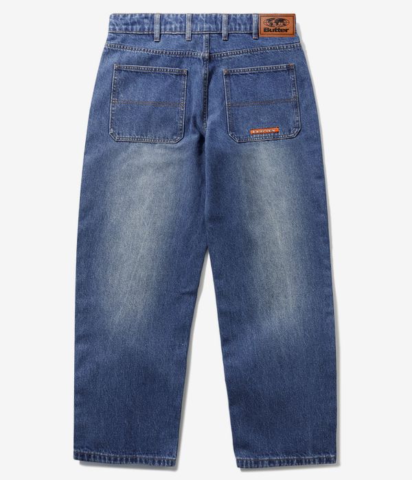 Butter Goods Witness Denim Jeans (mid indigo slub)