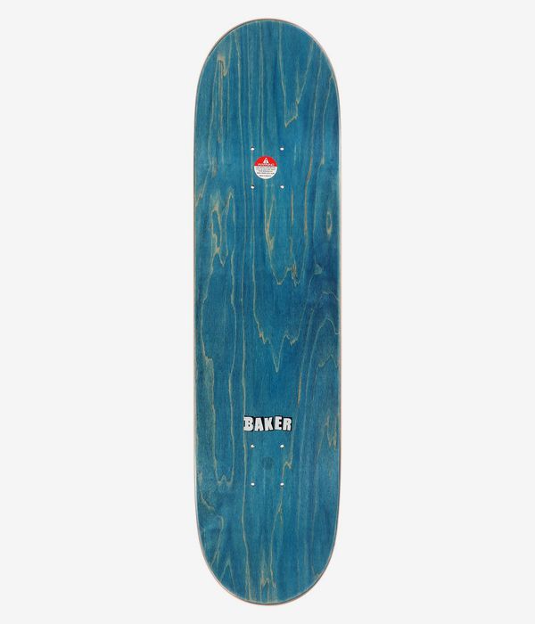 Baker Jacopo Wavy 8.125" Planche de skateboard (red)