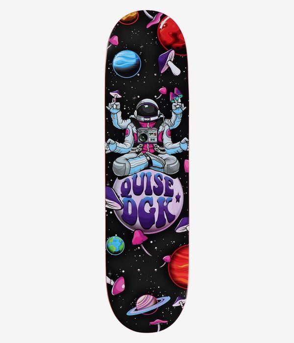 DGK Quise Ghetto Psych 8.06" Skateboard Deck (multi)