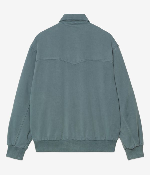 Carhartt WIP OG Santa Fe Dewey Jacke (silver pine garment dyed)