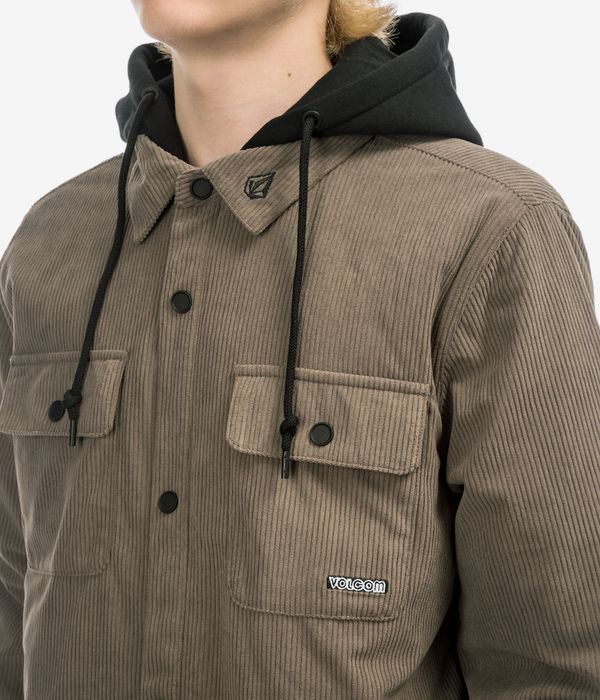 Volcom Kenson Ins Flannel Jacke (military)