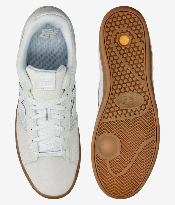 New Balance Numeric 430 Shoes (white white gum)