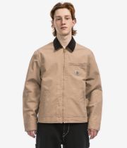Carhartt WIP Detroit Organic Dearborn Giacca (dusty h brown tobacco rinsed)