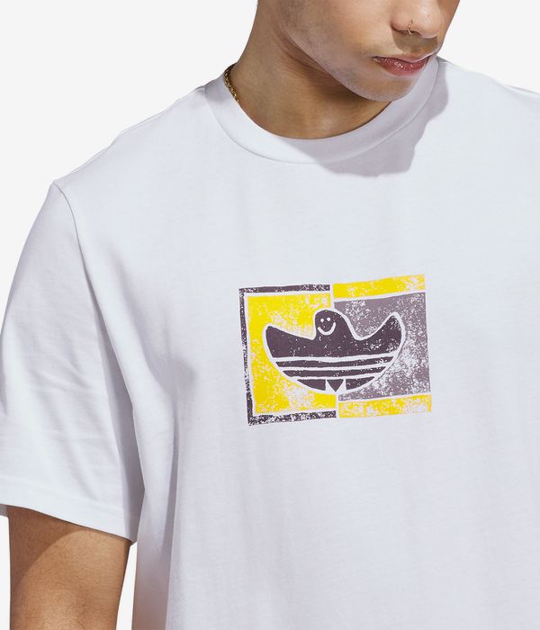 adidas Shmoo G 3 T-Shirt (white aurora black)