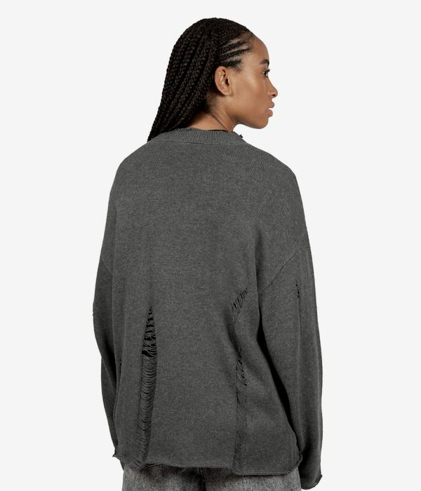 Wasted Paris Destroy Never Comes Sweatshirt (charcoal)
