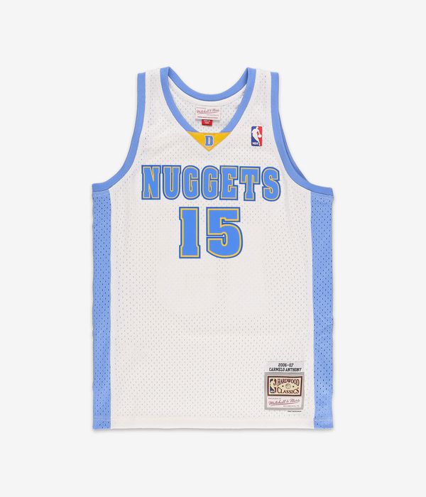 Shop Mitchell&Ness Denver Nuggets Home Carmelo Anthony Tank-Top