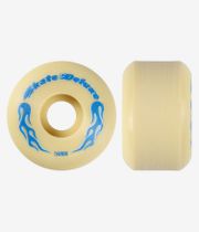 skatedeluxe Flame Conical ADV Rouedas (natural) 54mm 99A Pack de 4