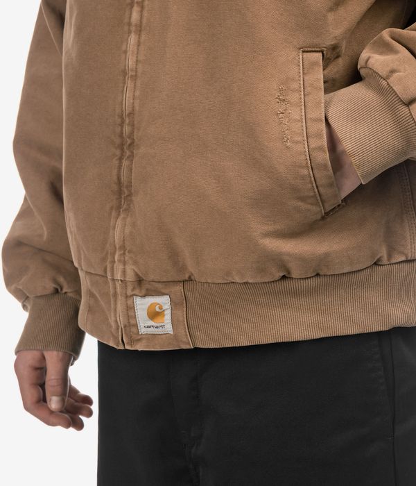 Carhartt WIP OG Santa Fe Organic Cotton Dearborn Jacke (hamilton brown tobacco grind was)