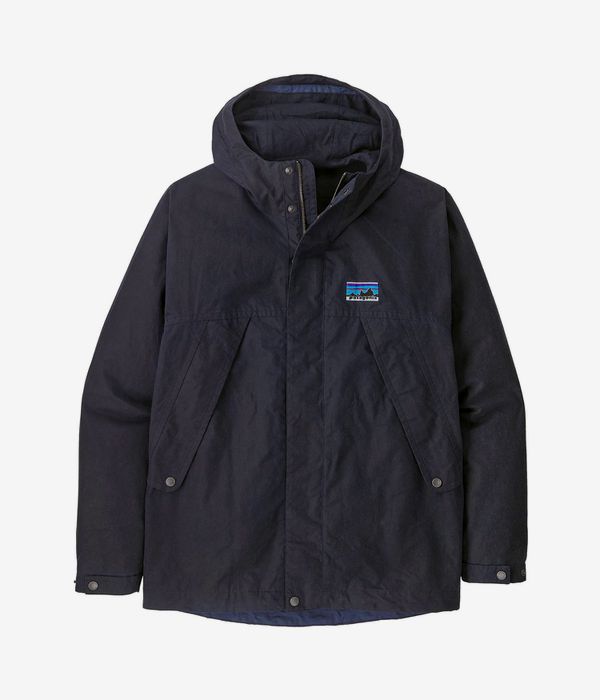 Patagonia Waxed Cotton Veste (pitch blue)