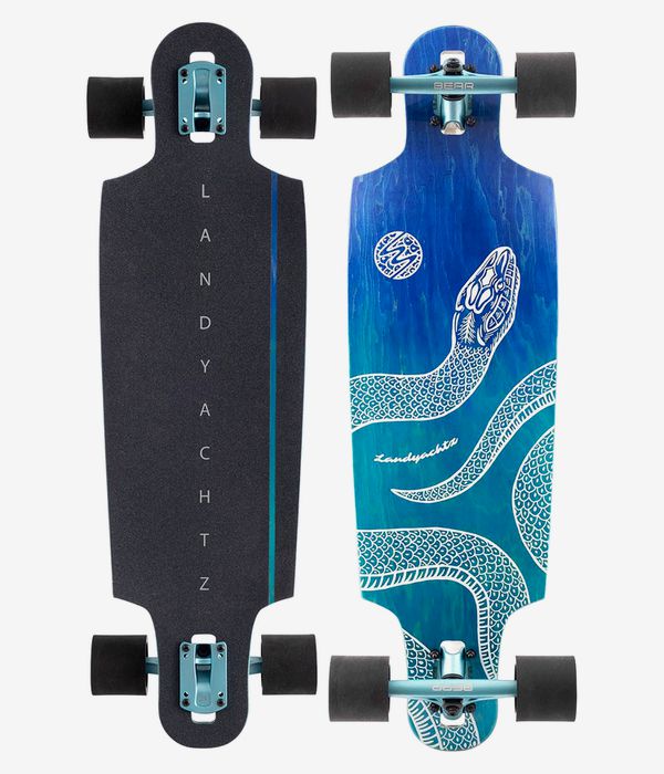 Landyachtz Drop Cat 33" (83,8cm) Complete-Longboard (python)