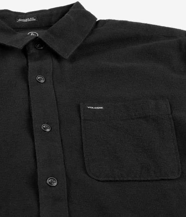 Volcom Caden Solid Hemd (black)