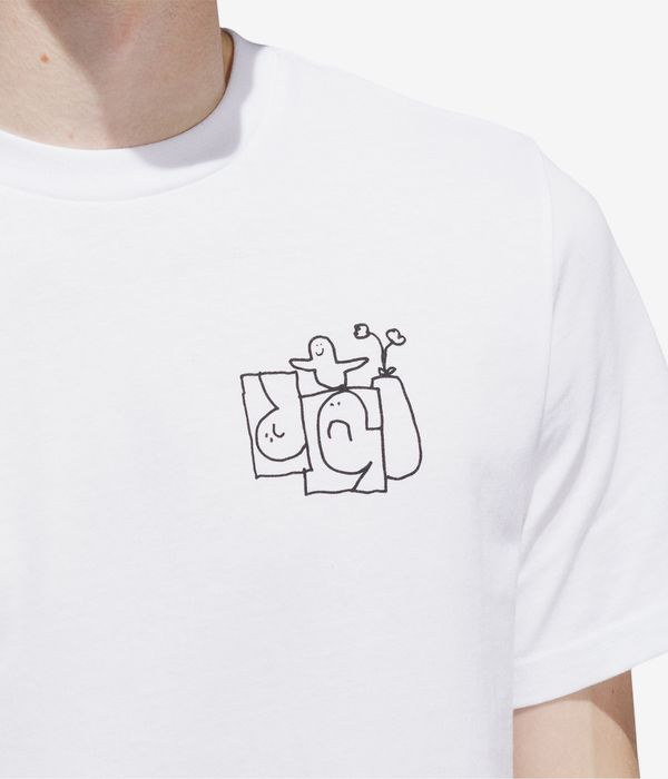 adidas Shmoo G 1 T-Shirt (white black)