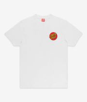 Santa Cruz Classic Dot Chest T-Shirt (white)