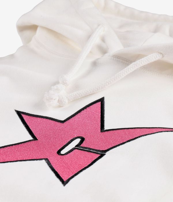 Carpet Company C-Star Logo sweat à capuche (white pink)