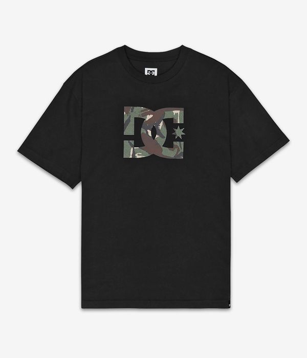 DC Star Filled T-Shirt (black camo)