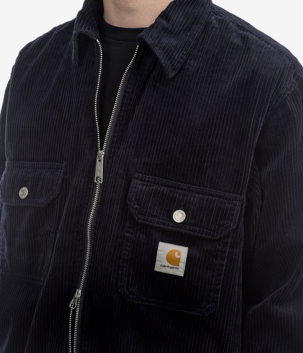 Carhartt WIP Reynold Corduroy Jacket (dark navy rinsed)