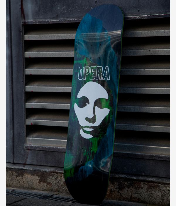 Opera Triple Torn Big Mask 9" Skateboard Deck (multi)