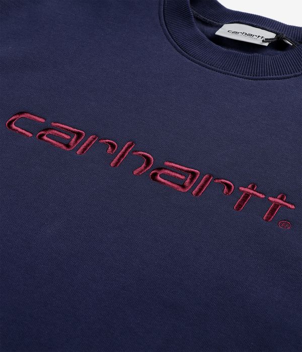 Carhartt WIP Basic Sweatshirt (air force blue malbec)