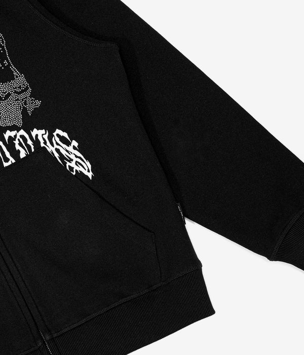 Wasted Paris Guardian Zip-Sweatshirt avec capuchon (black)