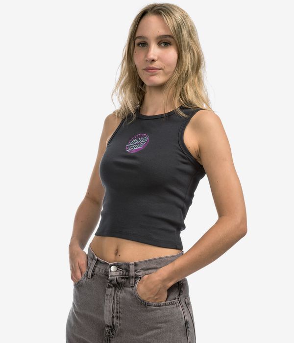 Santa Cruz Retreat Dot Canotta women (black wash)