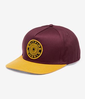 Spitfire Classic 87' Swirl Patch Snapback Cappellino (brown gold)