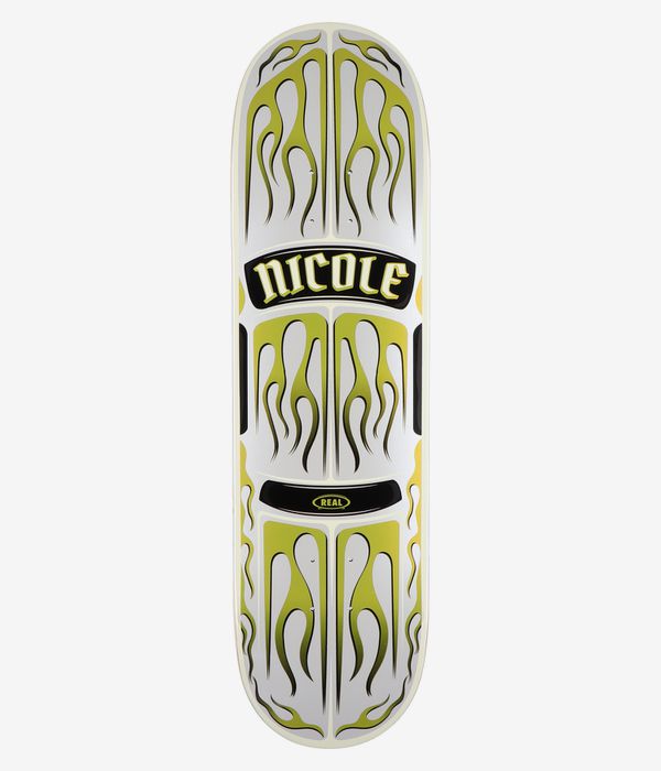 Real Nicole Ember 8.5" Skateboard Deck (white gold)