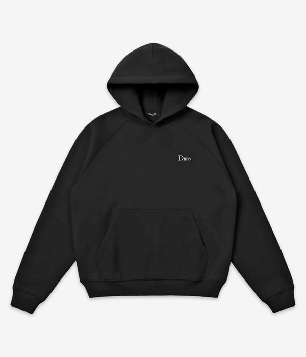 Dime Classic Small Logo Felpa Hoodie (black)