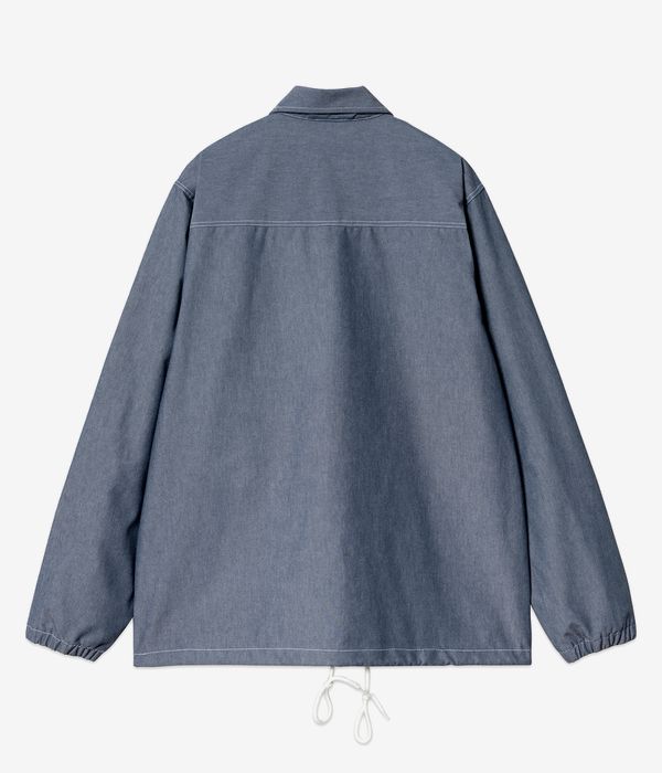 Carhartt WIP Blake Coach Chambray Jacket (blue rinsed)