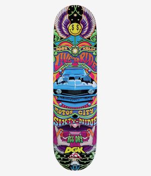 DGK Kalis Ghetto Psych 8.1" Planche de skateboard (multi)