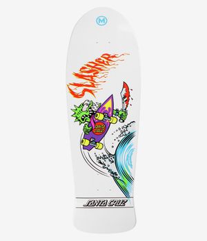 Santa Cruz Meek OG Slasher Reissue 10.1" Skateboard Deck (white)