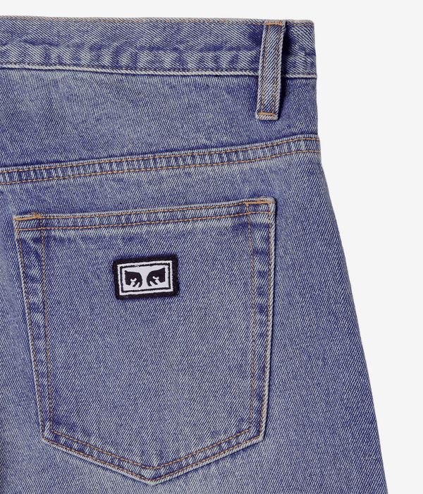 Obey Boxcar Straight Vaqueros (heavy vintage indigo)