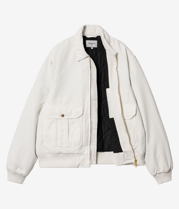 Carhartt WIP Stanton Hubbard Jacke (wax wax stone washed)