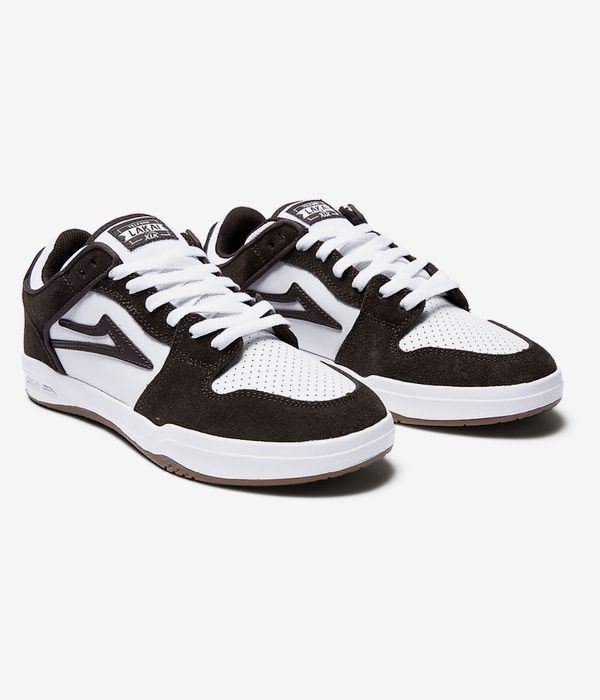 Lakai Telford Low Schoen (chocolate white)